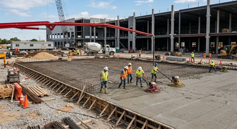 Commercial Slab Construction