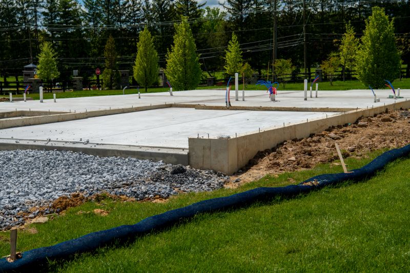 Commercial Slab Construction in Minot Afb, ND