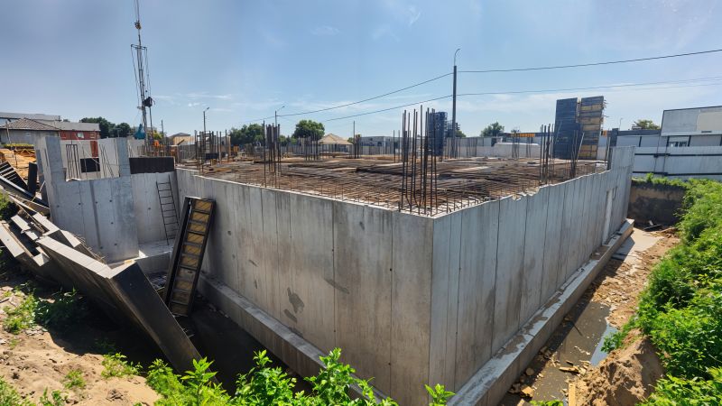 Commercial Slab Construction in Surrey, ND