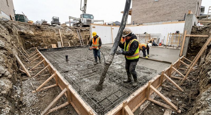 Concrete Basement Pouring in Minot, ND