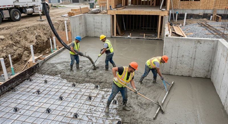 Concrete Basement Pouring in Minot, ND