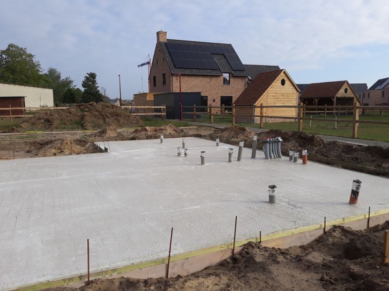 Concrete Foundation Installation in Minot Afb, ND