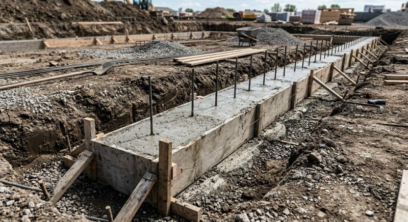 Concrete Foundation Installation in Surrey, ND
