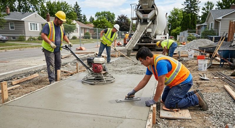 Concrete Work in Minot, ND