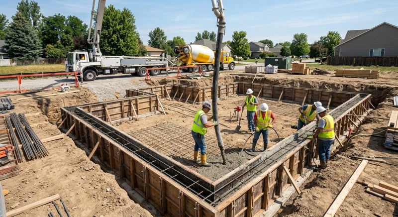 Deep Foundation Installation in Minot, ND