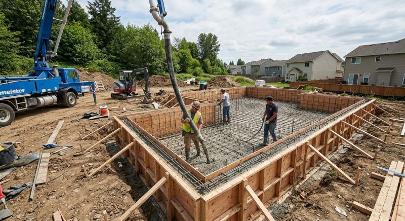 Foundation Construction in Minot, ND