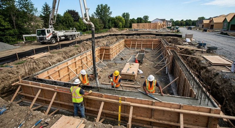 Home Foundation Installation in Minot, ND