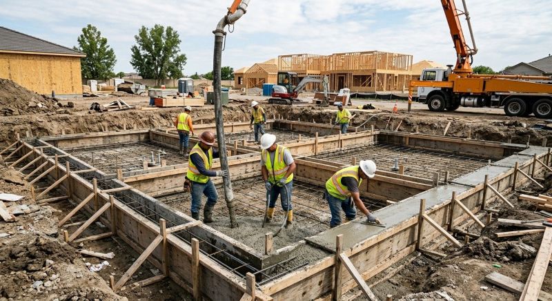 Home Foundation Installation in Minot Afb, ND