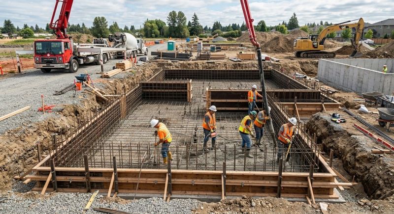 Home Foundation Installation in Surrey, ND