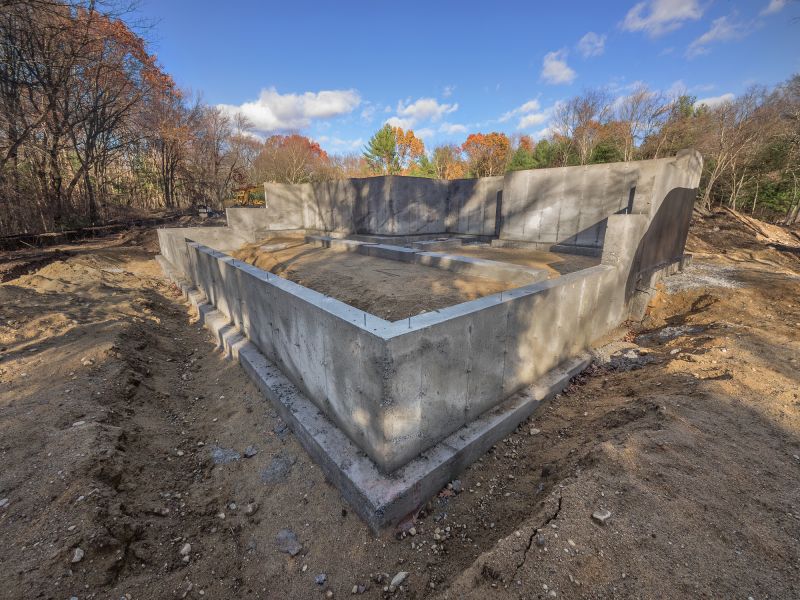 Foundation Wall Pouring in Surrey, ND